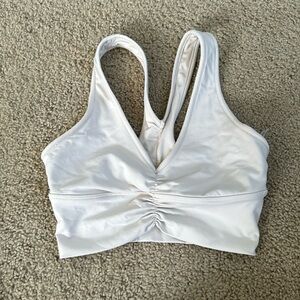 Alo Wild Thing Cream Sports Bra XS - Pads Removed